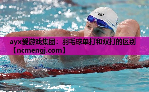 羽毛球单打和双打的区别